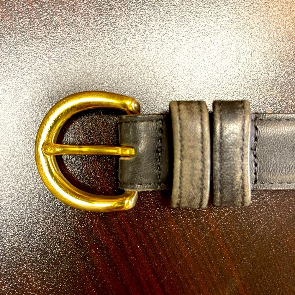 Vintage Coach leather Belt